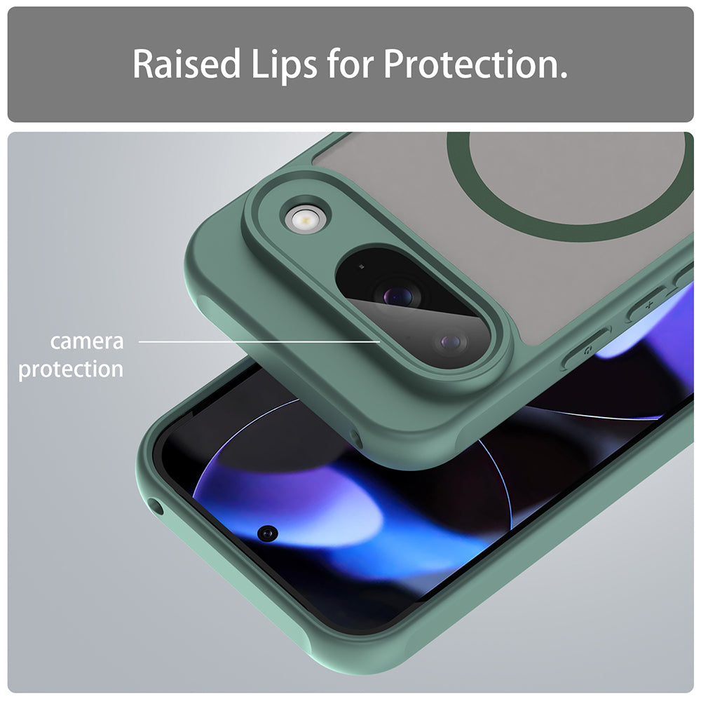 MagSafe futrola za Google Pixel 9, Techsuit, HaloFrost II, Zelena
