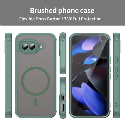 MagSafe futrola za Google Pixel 9a, Techsuit, HaloFrost II, Zelena