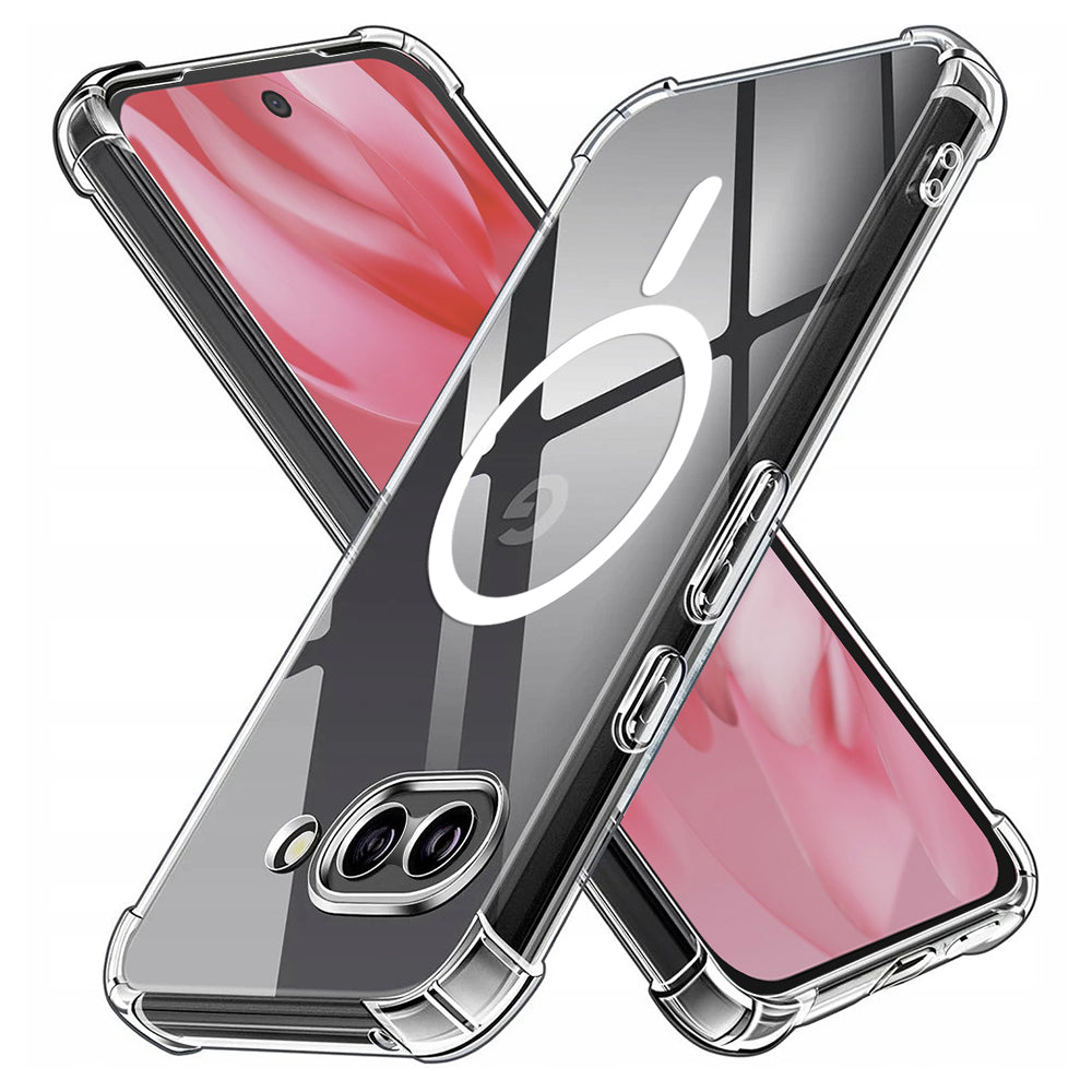 MagSafe futrola za Google Pixel 9a, Techsuit, Otporna na udarce, Providna