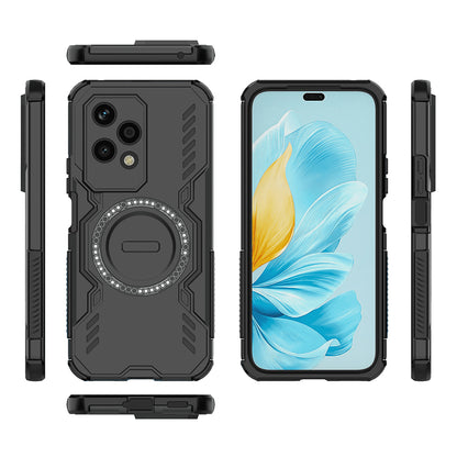 MagSafe futrola za Honor 200 Lite, Techsuit, ArmorMag, Crna
