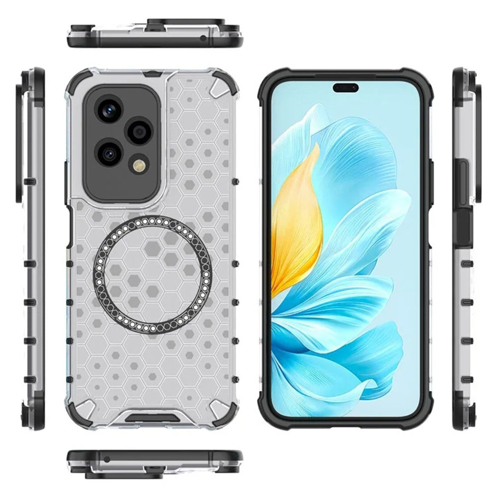 MagSafe futrola za Honor 200 Lite, Techsuit, HoneyComb Shield, Bela