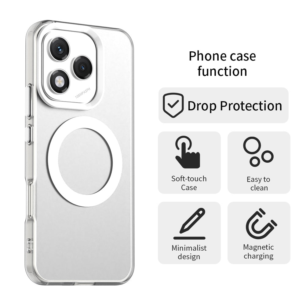 MagSafe futrola za Honor 400 Lite, Techsuit, CandyCase, Bela