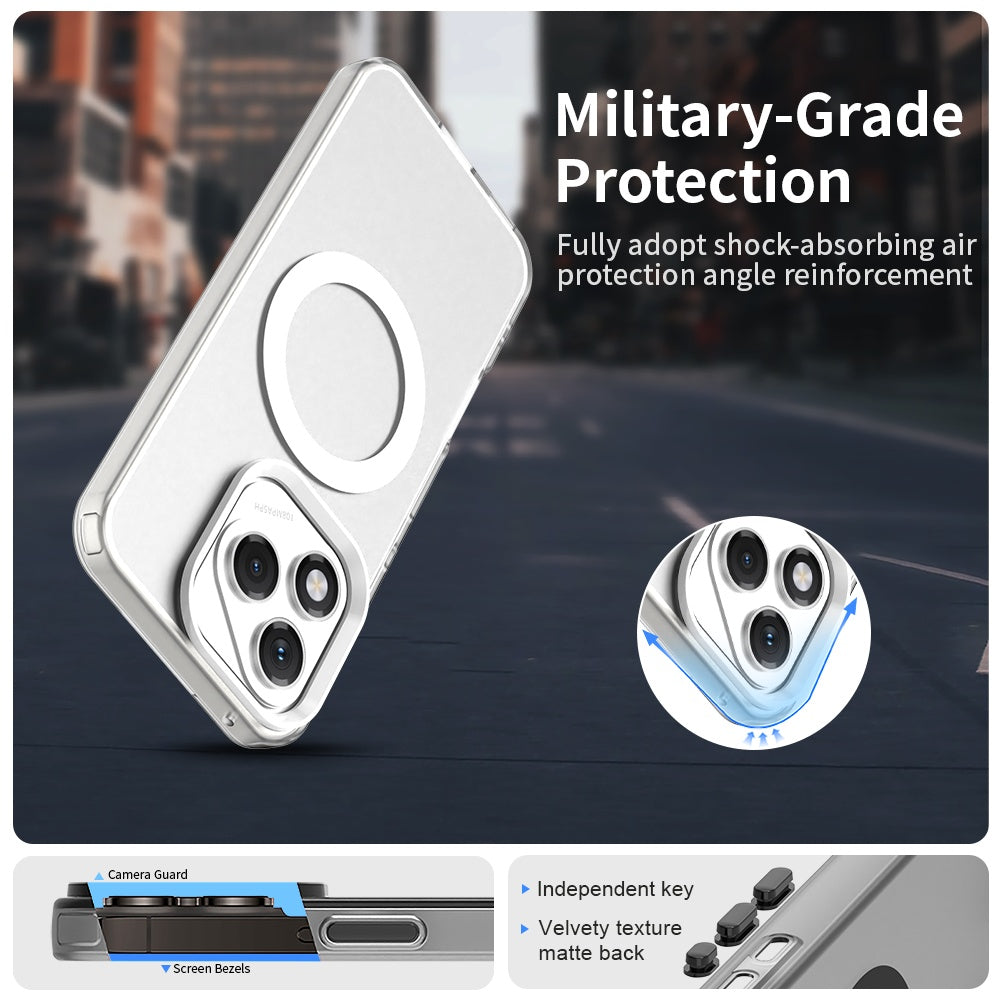 MagSafe futrola za Honor 400 Lite, Techsuit, CandyCase, Bela