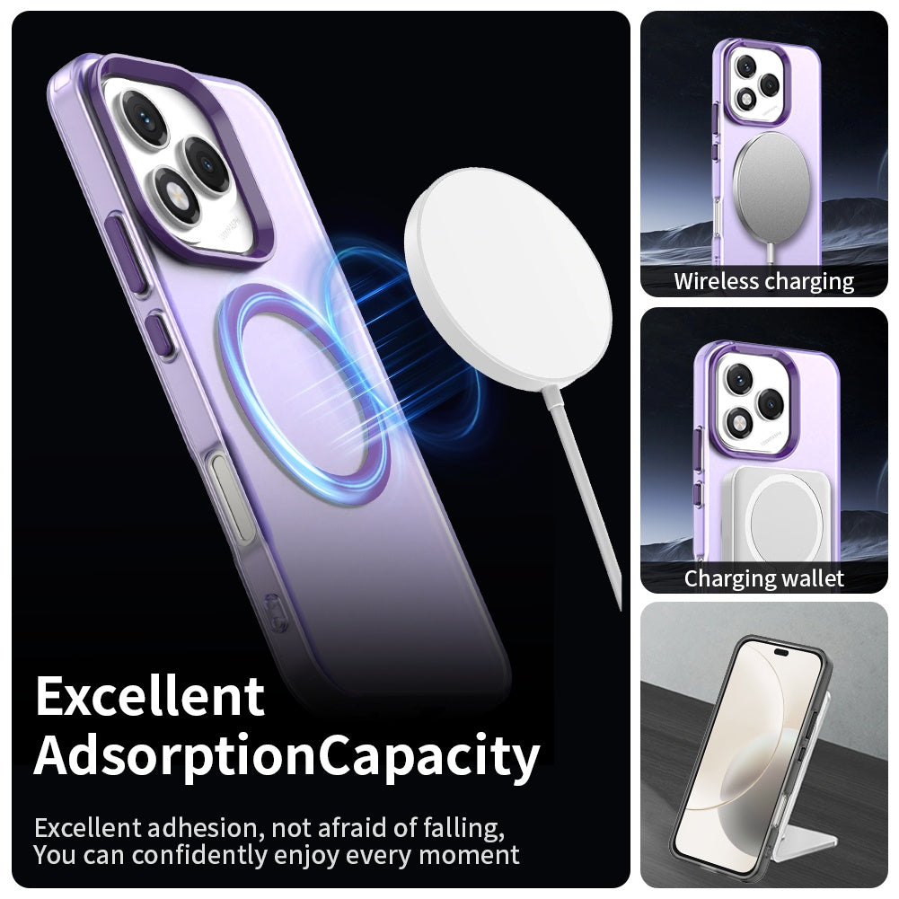 MagSafe futrola za Honor 400 Lite, Techsuit, CandyCase, Ljubičasta