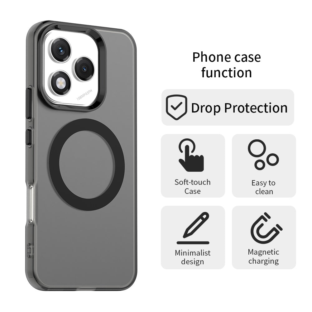 MagSafe futrola za Honor 400 Lite, Techsuit, CandyCase, Crna