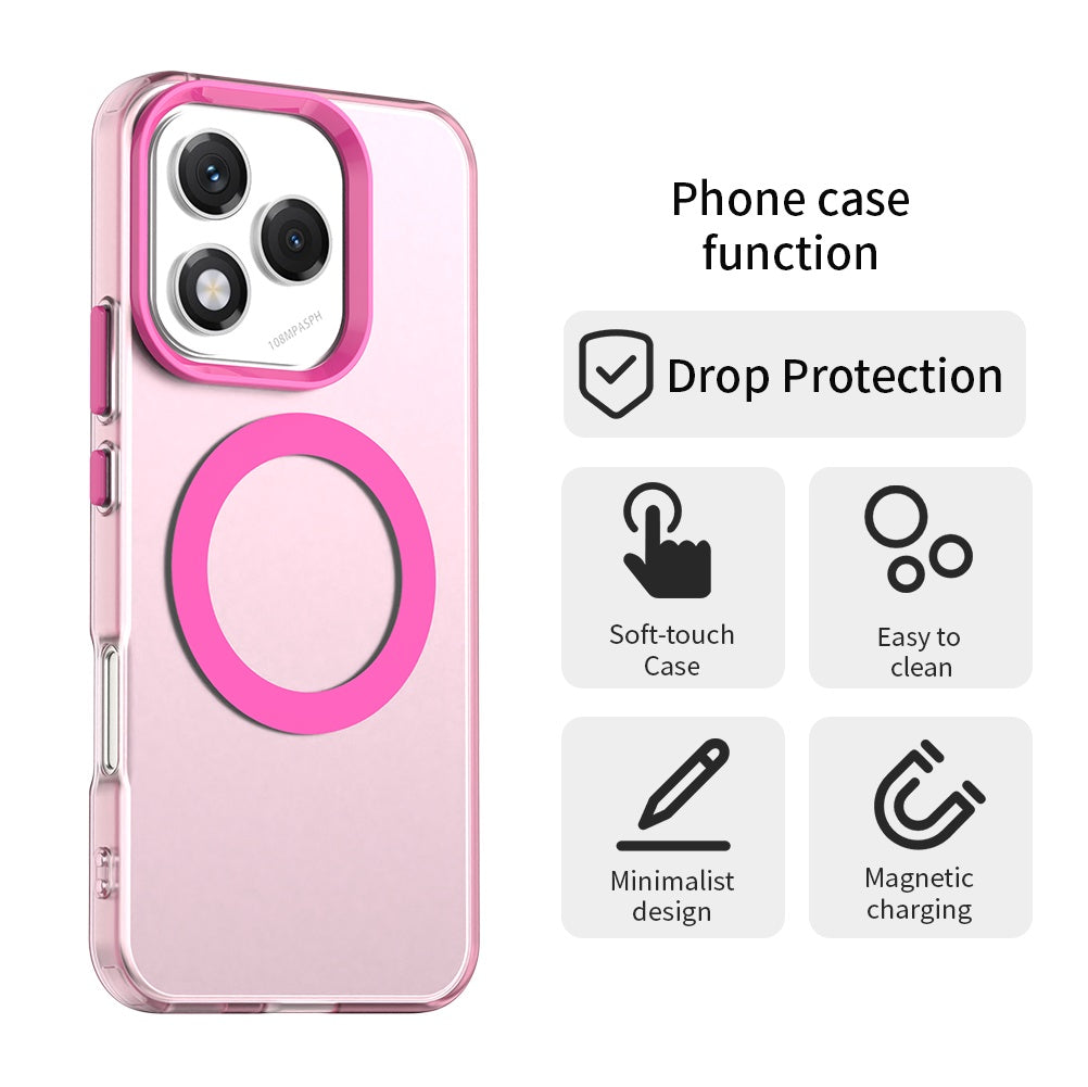MagSafe futrola za Honor 400 Lite, Techsuit, CandyCase, Roze