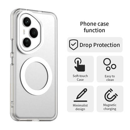 MagSafe futrola za Honor 400 Pro, Techsuit, CandyCase, Bela