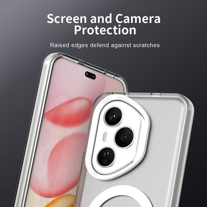 MagSafe futrola za Honor 400 Pro, Techsuit, CandyCase, Bela