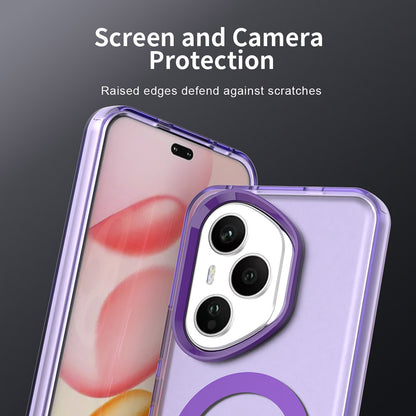 MagSafe futrola za Honor 400 Pro, Techsuit, CandyCase, Ljubičasta