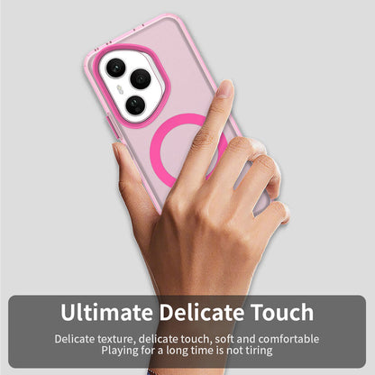 MagSafe futrola za Honor 400 Pro, Techsuit, CandyCase, Roze