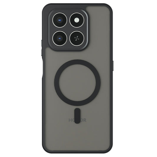 Futrola MagSafe za Honor 400 Smart 4G / X7d 4G / 400 Smart 5G, Techsuit, PureFrost, Satin Crna