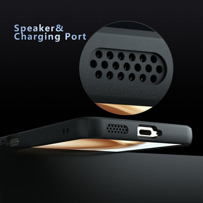 Futrola MagSafe za Honor 400 Smart 4G / X7d 4G / 400 Smart 5G, Techsuit, PureFrost, Satin Crna