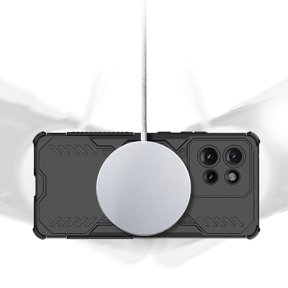 MagSafe futrola za Honor 400, Techsuit, ArmorMag, Crna