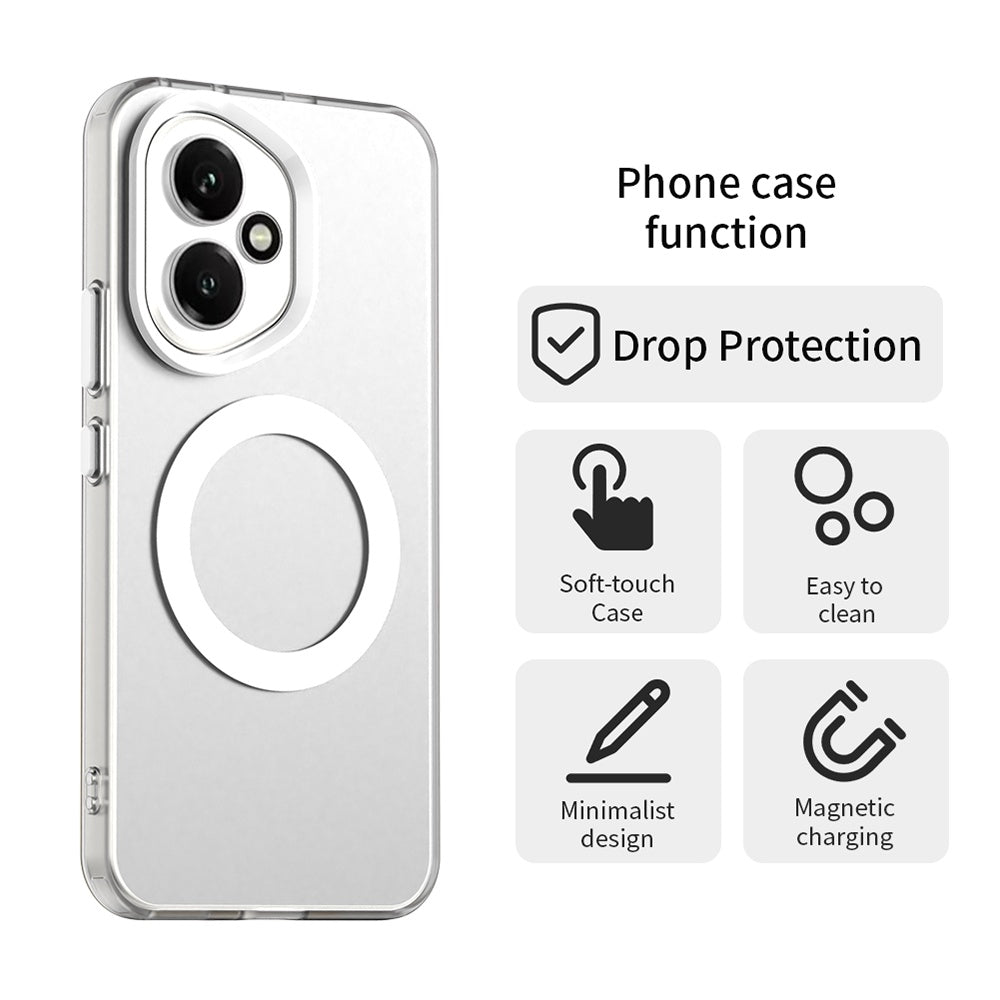 MagSafe futrola za Honor 400, Techsuit, CandyCase, Bela