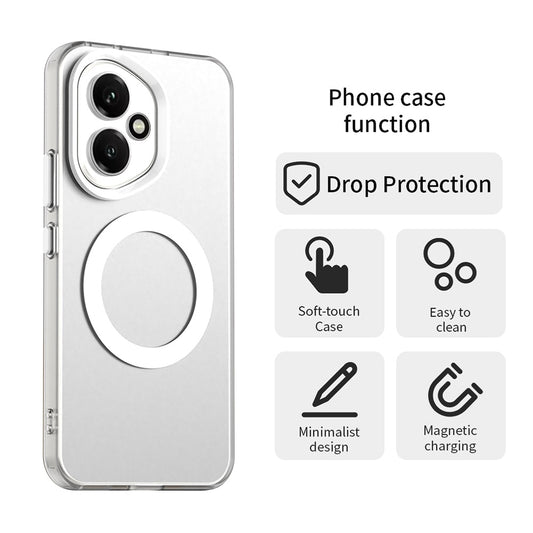 MagSafe futrola za Honor 400, Techsuit, CandyCase, Bela
