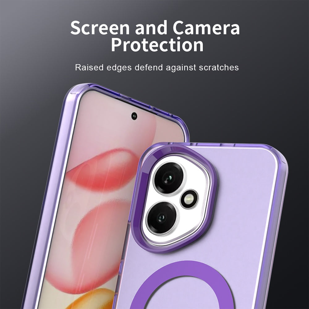 MagSafe futrola za Honor 400, Techsuit, CandyCase, Ljubičasta
