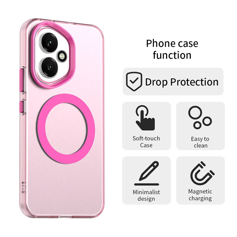MagSafe futrola za Honor 400, Techsuit, CandyCase, Roze