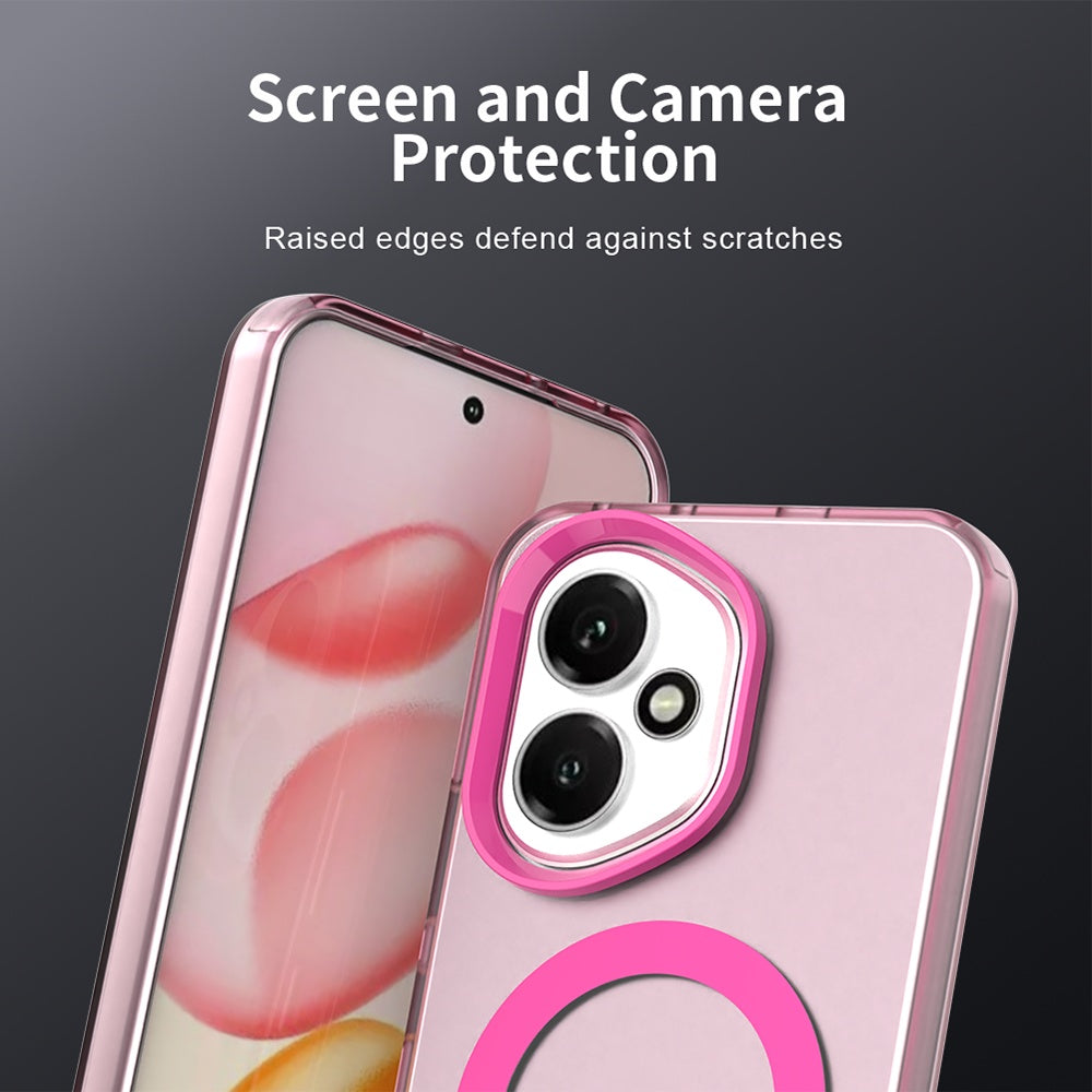 MagSafe futrola za Honor 400, Techsuit, CandyCase, Roze