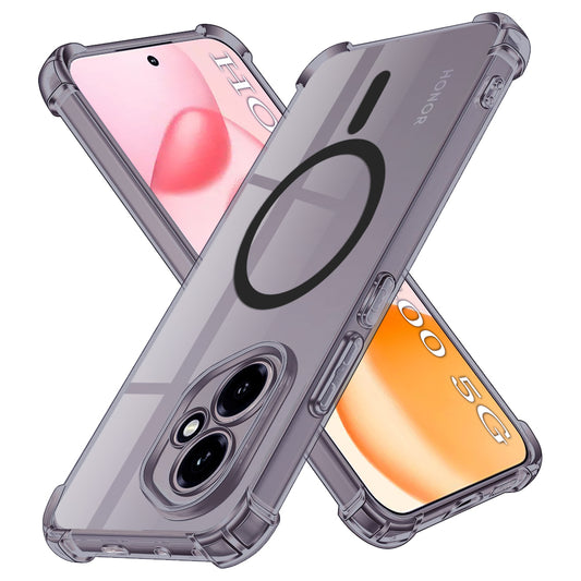 MagSafe futrola za Honor 400, Techsuit, Shockproof Clear, Dimljena