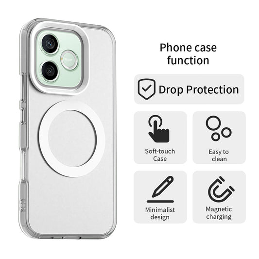 MagSafe futrola za Honor 600 Lite, Techsuit, CandyCase, Bela