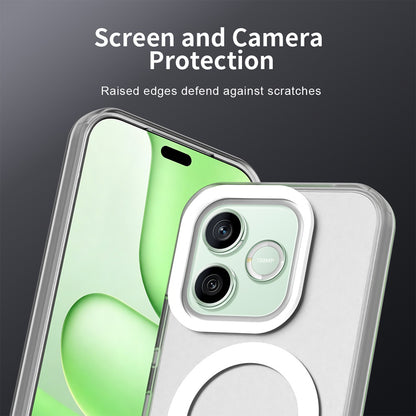 MagSafe futrola za Honor 600 Lite, Techsuit, CandyCase, Bela