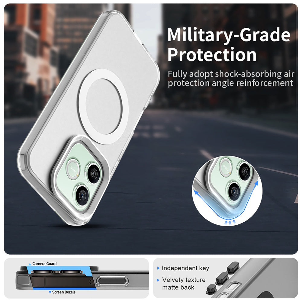 MagSafe futrola za Honor 600 Lite, Techsuit, CandyCase, Bela