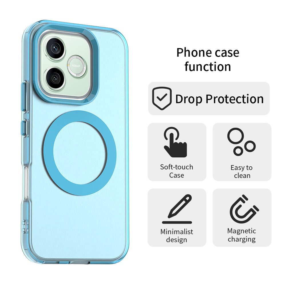 MagSafe futrola za Honor 600 Lite, Techsuit, CandyCase, Plava