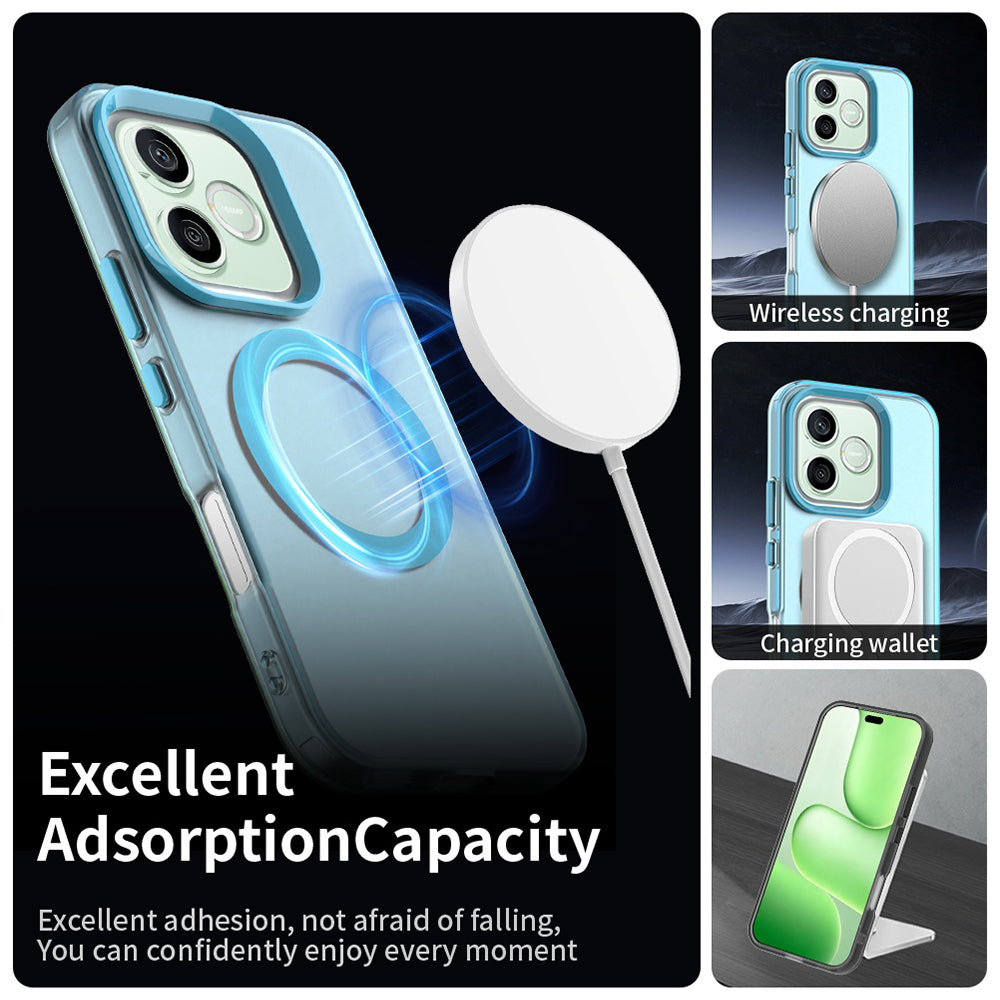 MagSafe futrola za Honor 600 Lite, Techsuit, CandyCase, Plava