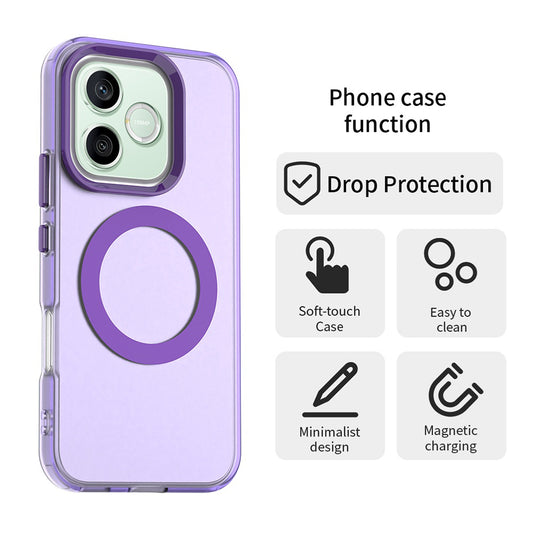 MagSafe futrola za Honor 600 Lite, Techsuit, CandyCase, Ljubičasta