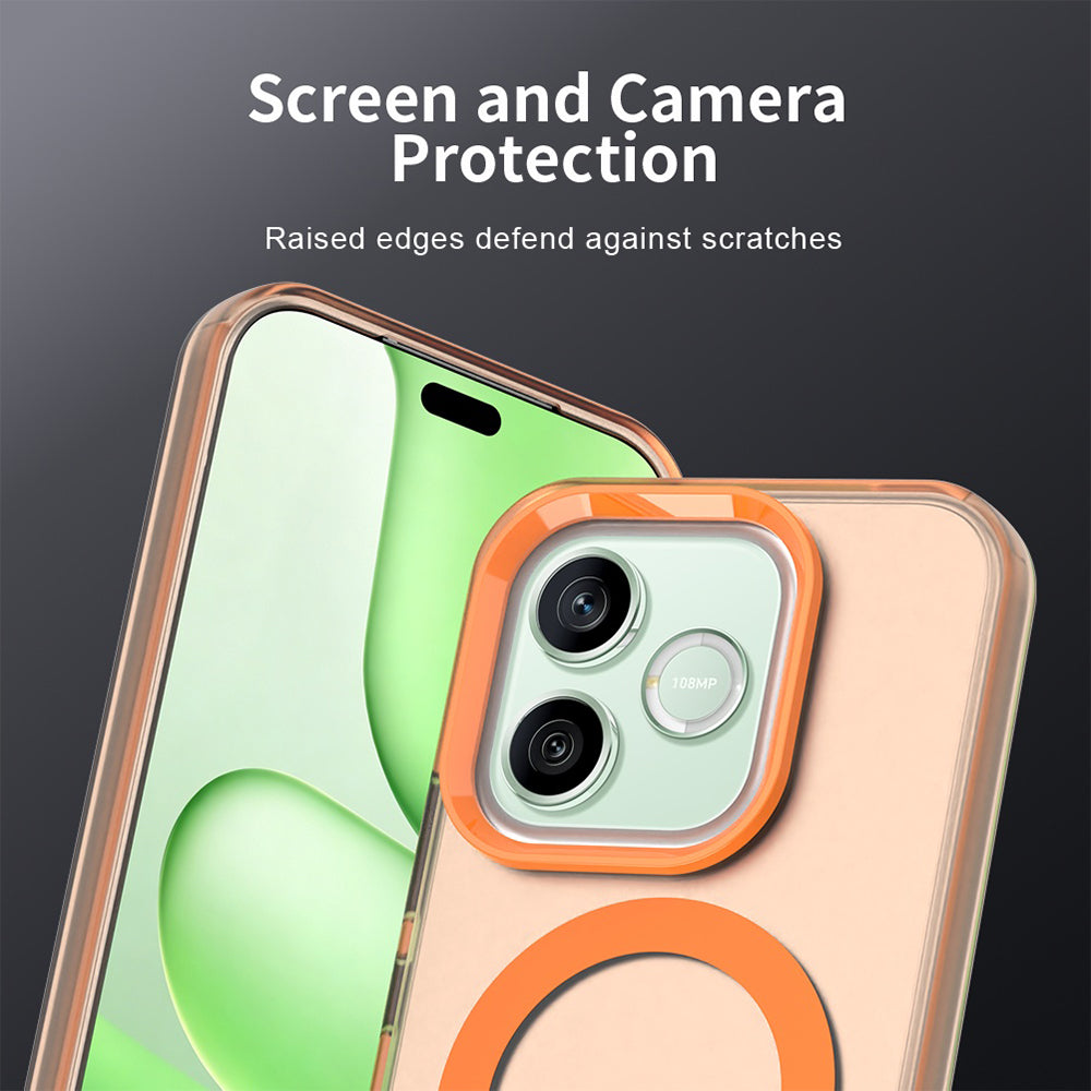 MagSafe futrola za Honor 600 Lite, Techsuit, CandyCase, Narandžasta