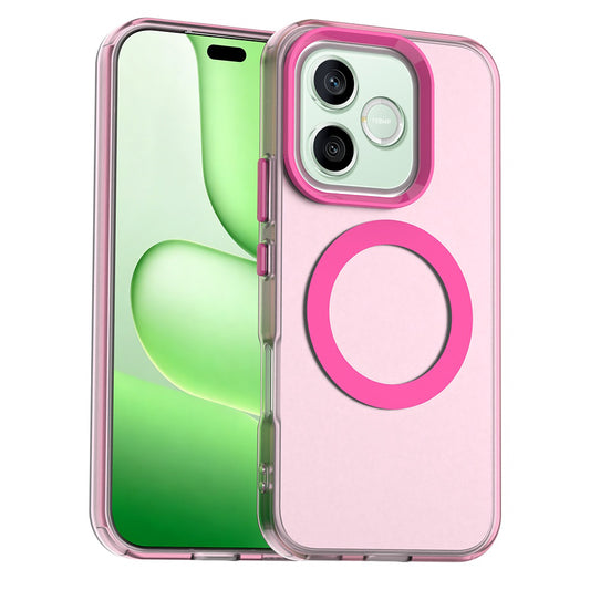 MagSafe futrola za Honor 600 Lite, Techsuit, CandyCase, Roze