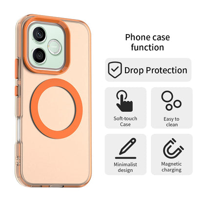 MagSafe futrola za Honor 600 Pro / 600, Techsuit, CandyCase, Narandžasta