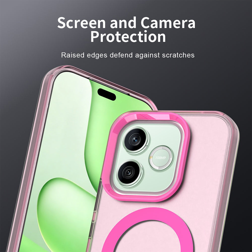MagSafe futrola za Honor 600 Pro / 600, Techsuit, CandyCase, Roze