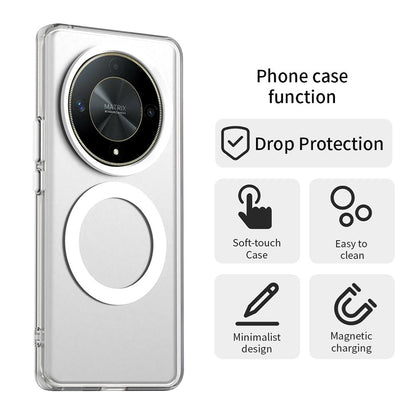 MagSafe futrola za Honor Magic6 Lite, Techsuit, CandyCase, Bela