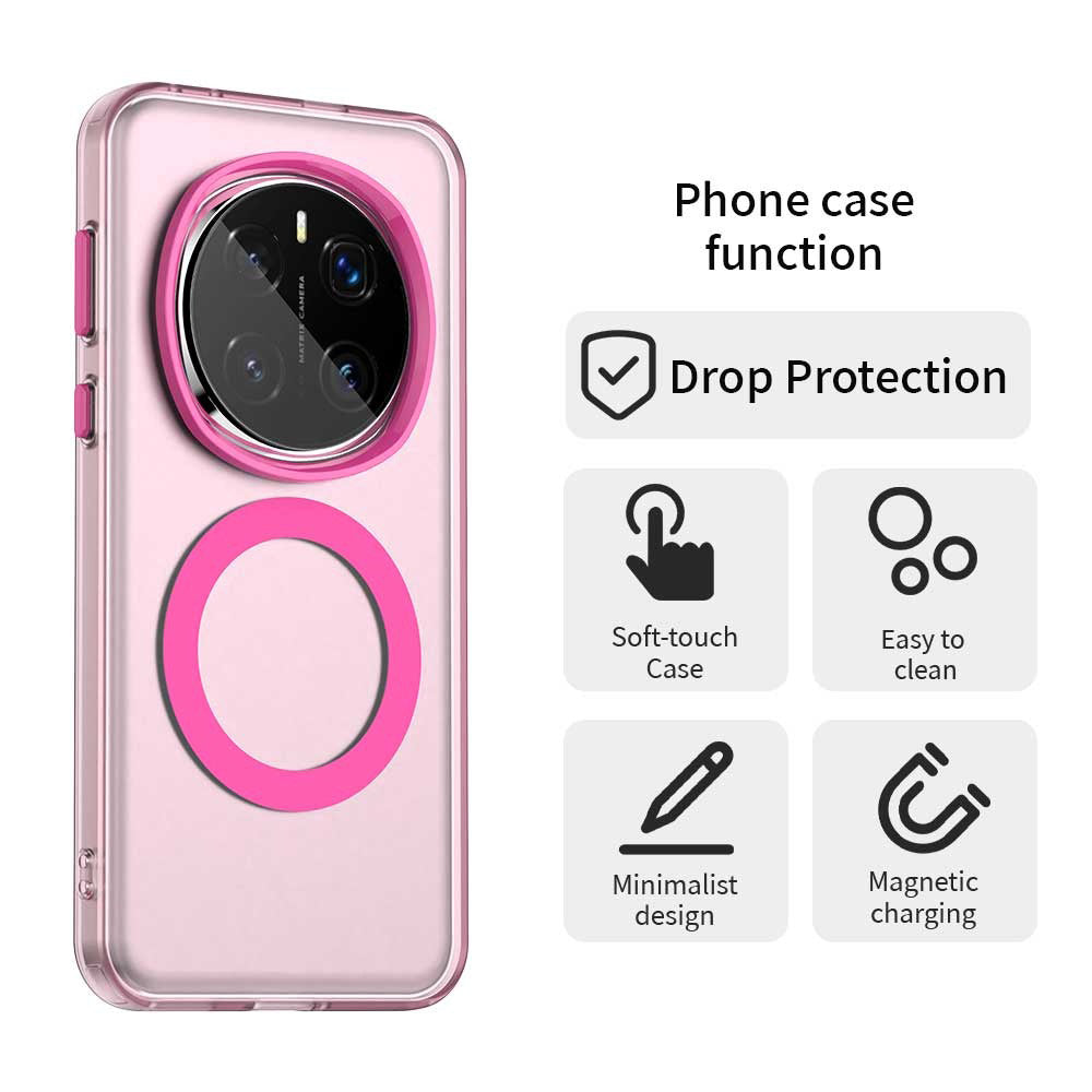 MagSafe futrola za Honor Magic7 Pro, Techsuit, CandyCase, Roze