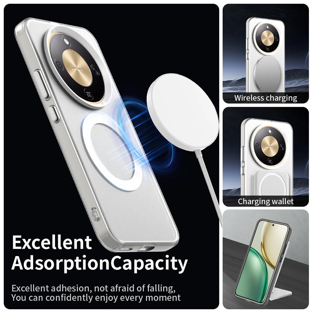 Futrola MagSafe za Honor Magic8 Lite, Techsuit, CandyCase, Bela