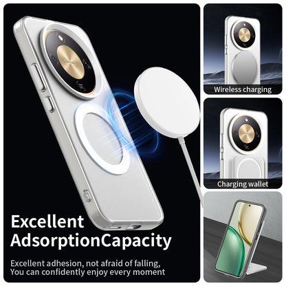 Futrola MagSafe za Honor Magic8 Lite, Techsuit, CandyCase, Bela