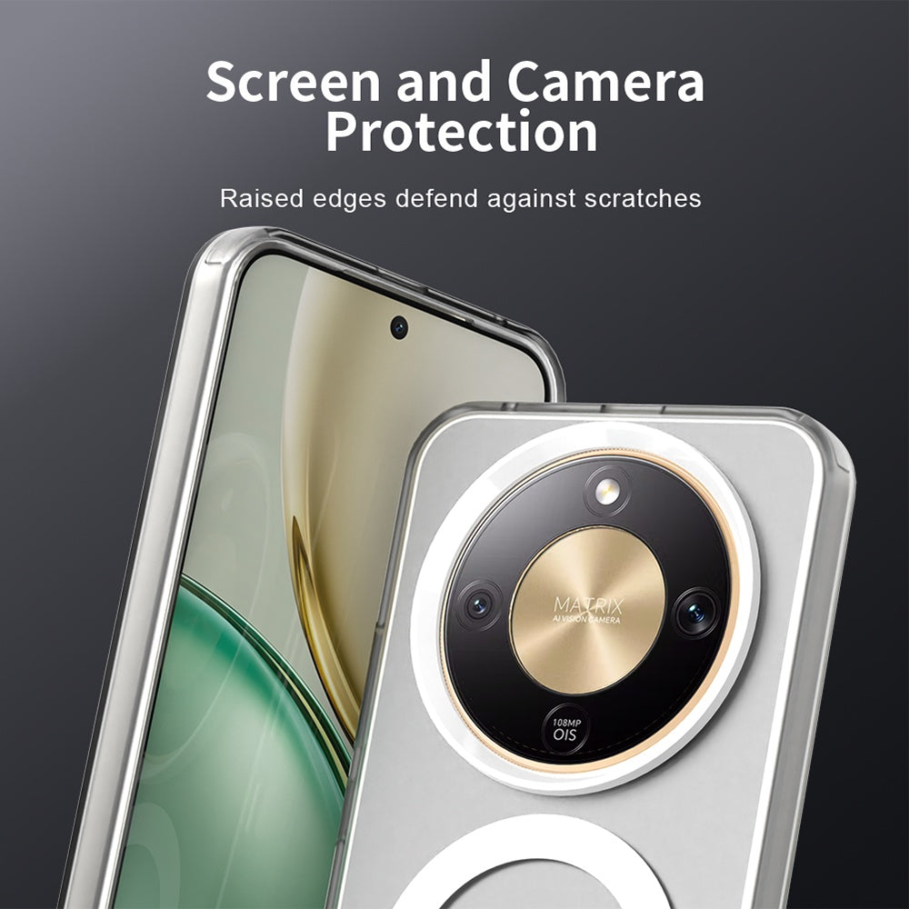 Futrola MagSafe za Honor Magic8 Lite, Techsuit, CandyCase, Bela