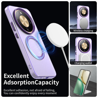 Futrola MagSafe za Honor Magic8 Lite, Techsuit, CandyCase, Ljubičasta