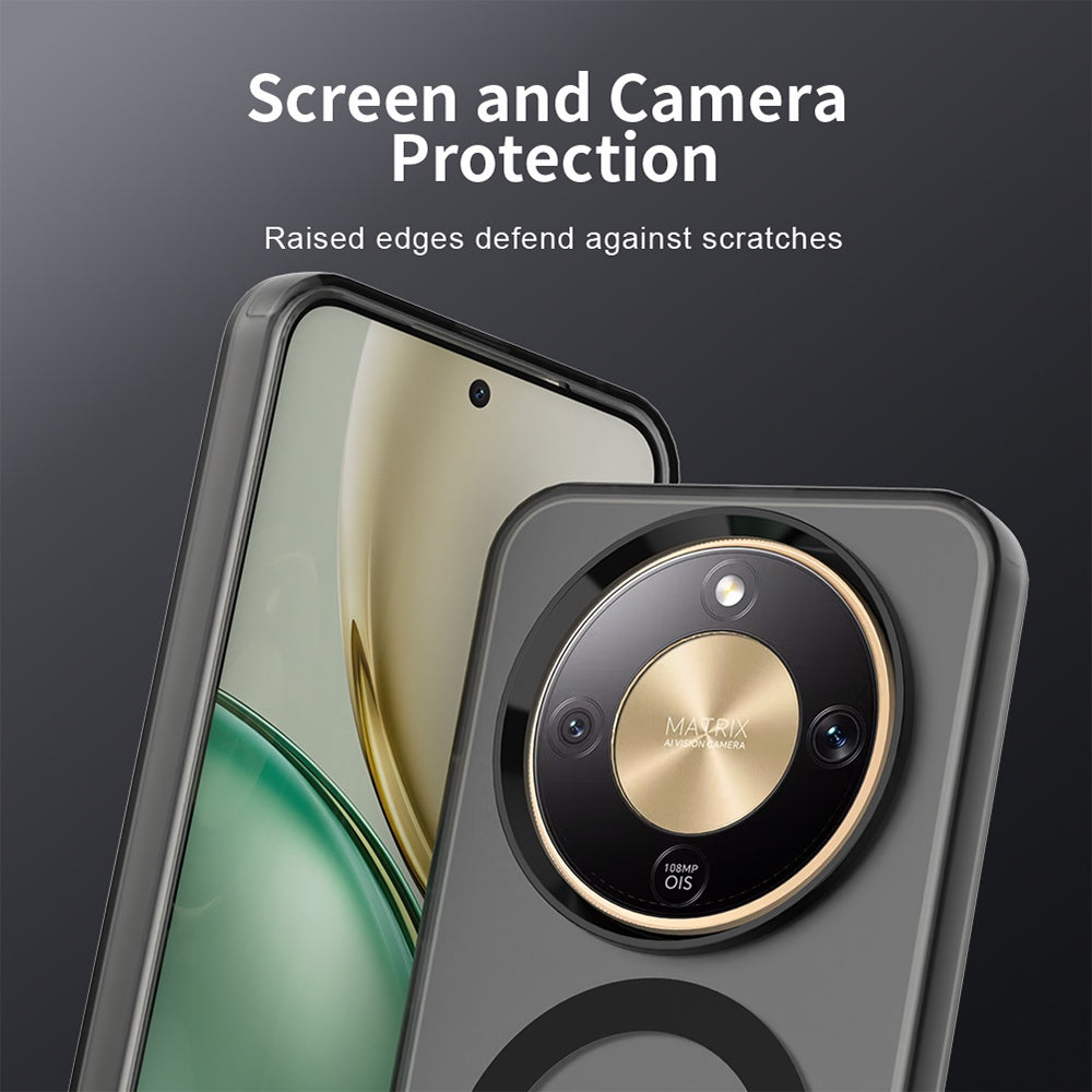 Futrola MagSafe za Honor Magic8 Lite, Techsuit, CandyCase, Crna