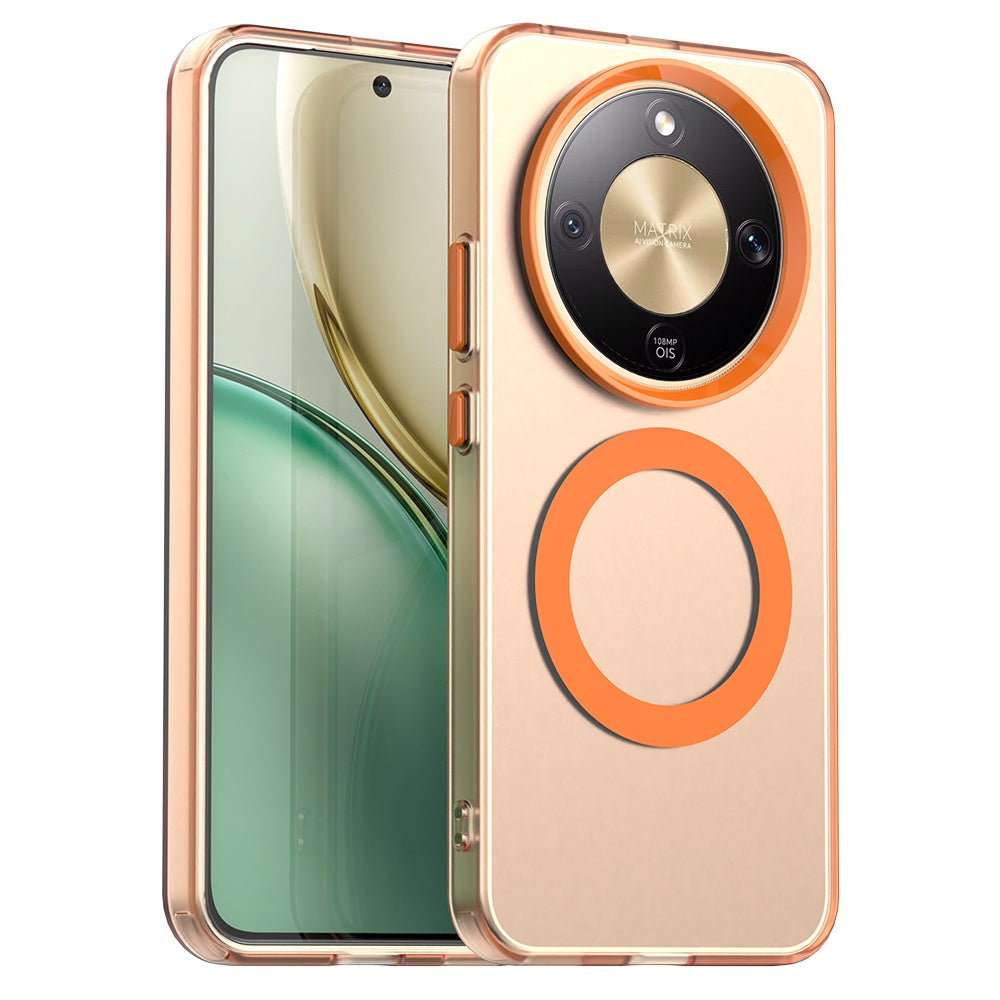 Futrola MagSafe za Honor Magic8 Lite, Techsuit, CandyCase, Narandžasta