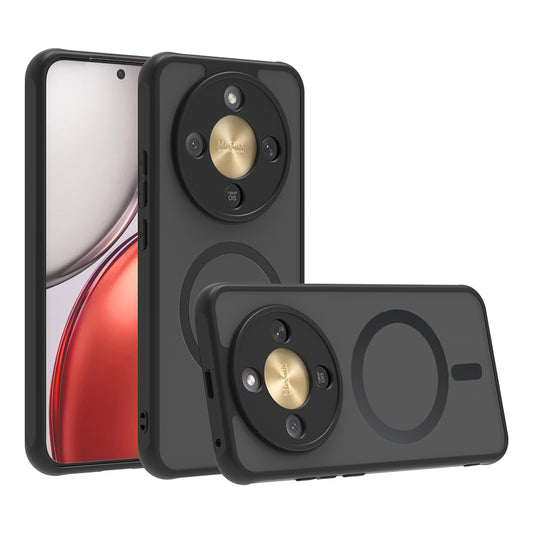 Futrola MagSafe za Honor Magic8 Lite, Techsuit, HaloFrost II, Crna