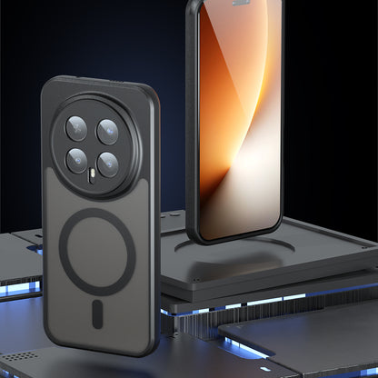 MagSafe futrola za Honor Magic8 Pro, Techsuit, PureFrost, Crna Satenska