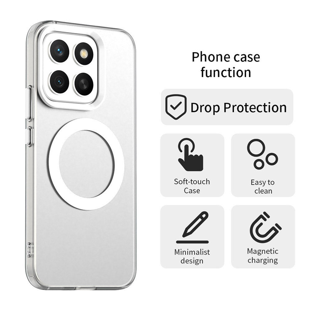 MagSafe futrola za Honor X8c, Techsuit, CandyCase, Bela