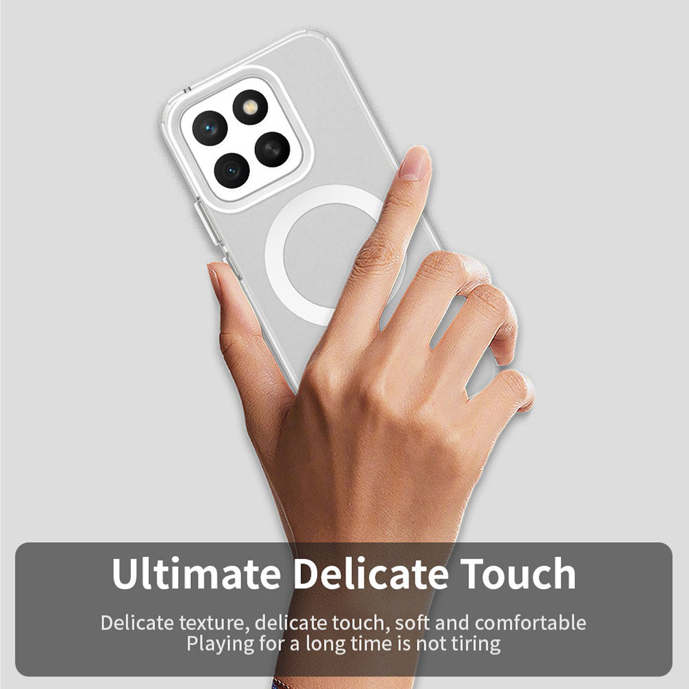 MagSafe futrola za Honor X8c, Techsuit, CandyCase, Bela