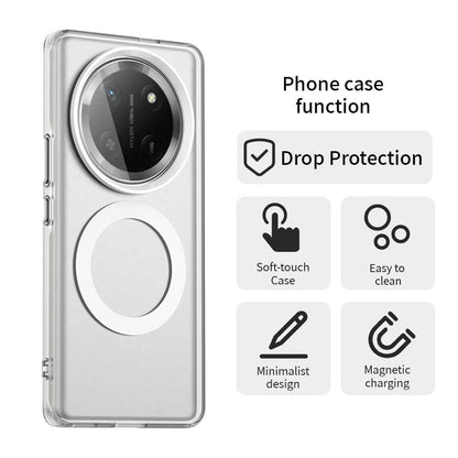 MagSafe futrola za Honor X9c / Magic7 Lite, Techsuit, CandyCase, Bela