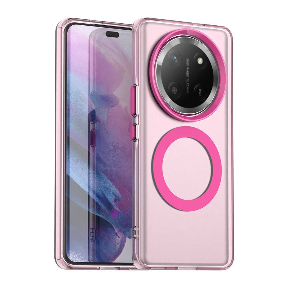 MagSafe futrola za Honor X9c / Magic7 Lite, Techsuit, CandyCase, Roze