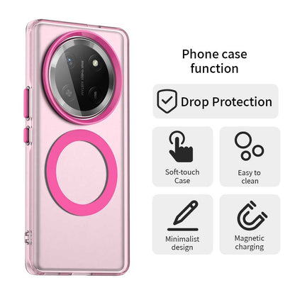 MagSafe futrola za Honor X9c / Magic7 Lite, Techsuit, CandyCase, Roze