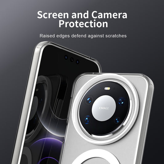 Futrola MagSafe za Huawei Mate 80 Pro, Techsuit, CandyCase, Bela