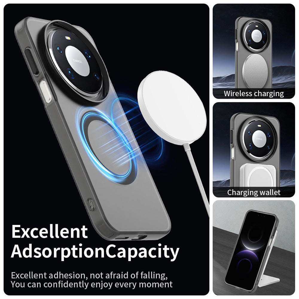 Futrola MagSafe za Huawei Mate 80 Pro, Techsuit, CandyCase, Crna